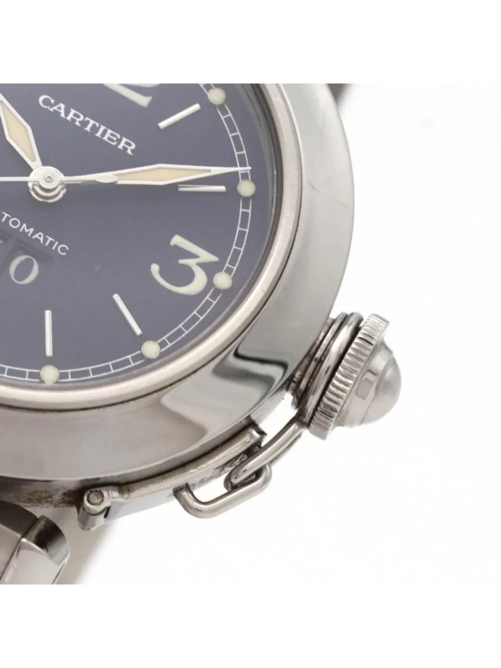 Cartier Pasha C Grande Date SS Automatic
